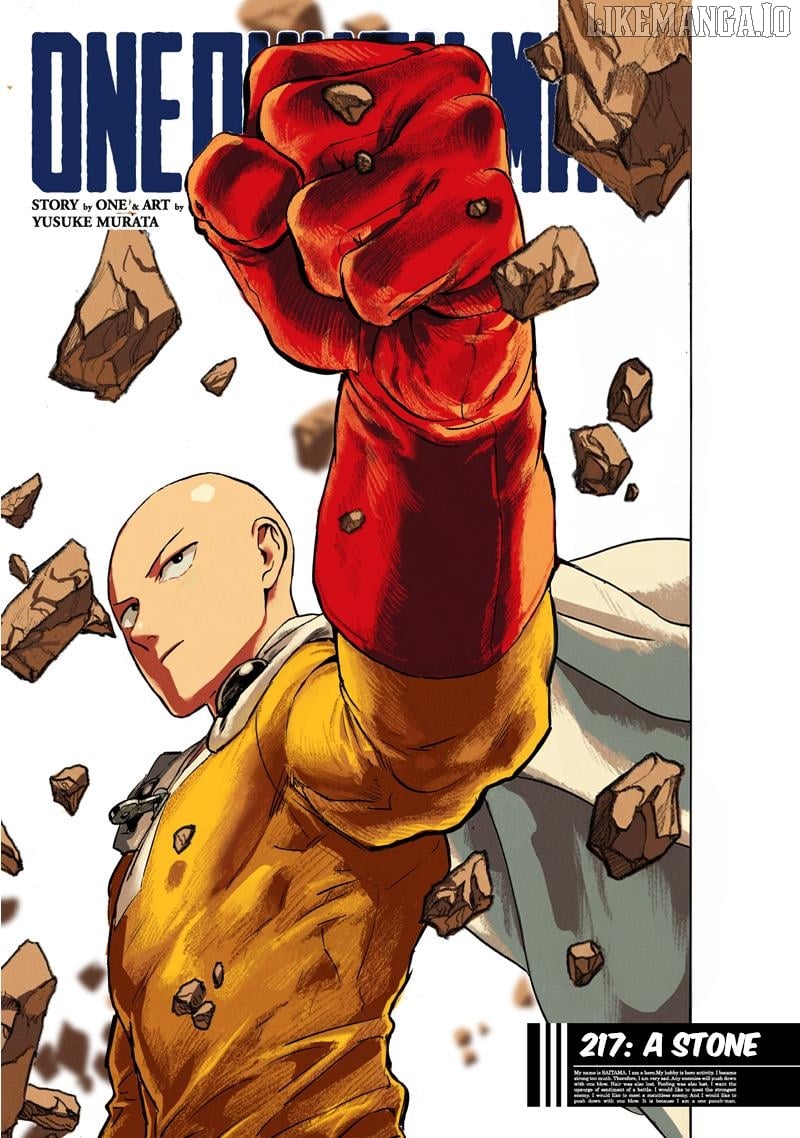 One Punch Man - Chapter 217 image 02